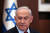 베냐민 네타냐후 이스라엘 총리는 하마스 궤멸을 전쟁의 목표로 설정하고 전쟁 강도를 완화하라는 미국 등 국제사회의 요청을 거부하고 있다. AFP=연합뉴스