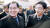  지난 2014년 아덴만 여명작전 성공 3주년 기념행사 당시 석해균(왼쪽) 전 삼호주얼리호 선장과 이국종 국방부 의무자문관. 중앙포토
