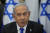 베냐민 네타냐후 이스라엘 총리가 24일 텔아비브의 국방부에서 개최된 전시 내각 회의에 참여하고 있다. AP=연합뉴스