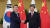 윤석열 대통령과 시진핑 중국 국가주석이 2022년 11월 한·중 정상회담에서 악수하고 있다. [뉴시스]