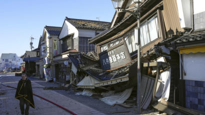 일본 지진 사망자 57명‥여진 계속