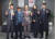 왼쪽부터 콘돌 이우주 전략기획 이사, 김청기 감독, 박상돈 천안시장, 완캐비캐 이유진 대표