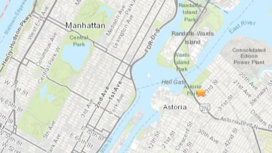 뉴욕 도심서 규모 1.7 약한 지진…"건물 폭발했나" 신고 소동