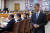 조희대 대법원장이 15일 서울 서초구 대법원 대회의실에서 열린 전국법원장회의에 참석하고 있다. [사진공동취재단]