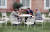 로널드 레이건 미국 대통령(왼쪽 셋째)이 지난 1981년 7월 19일 캐나다 오타와에서 열린 주요 7개국(G7) 정상회의에서 프랑수아 미테랑 프랑스대통령(왼쪽 둘째)과 비공개 회담을 하고 있다. 이 자리에서 미테랑 대통령은 소련 스파이 관련 정보를 제공했다. [사진 미국 내셔널아카이브]