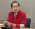 홍준표 대구시장이 지난해 12월 27일 대구시 산격청사에서 열린 송년 기자간담회에서 발언하고 있다. 뉴스1