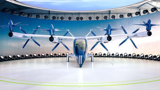  'CES 2024'에서 현대차그룹 슈퍼널이 공개한 차세대 AAM 기체 SA-2. 사진 현대차그룹