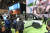 지난 9일(현지시간) 미국 라스베이거스에서 개막한 'CES 2024'에 차려진 기아 전시관. 사진 현대차그룹 