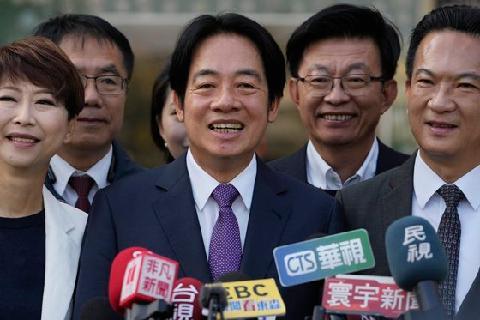 2024 대만, 미국 택했다…'친미' 라이칭더 총통 당선