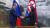 지난해 10월 19일 최선희 북한 외무상과 세르게이 라브로프 러시아 외무장관이 평양에서 회담을 열고 양국 간 '2024-2025년 교류계획서'를 체결한 뒤 악수를 하고 있다. 연합뉴스
