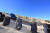 현대차·기아의 모하비 주행시험장. ‘말발굽로’라고 불리는 U자형 주행시험로. 사진 현대차그룹