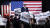 론 디샌티스 플로리다 주지사가 15일(현지시간) 미국 아이오와에서 열린 코커스가 끝난 뒤 지지자들에게 연설을 하고 있다. AP=연합뉴스