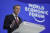 16일(현지시간) 제이크 설리번 미국 백악관 안보보좌관이 스위스 다보스에서 열린 세계경제포럼(WEF·다보스포럼)에서 발언하고 있다. AP=연합뉴스