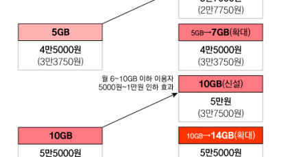 KT 3만원대 5G 요금제 출시…통신비 인하 경쟁 시작