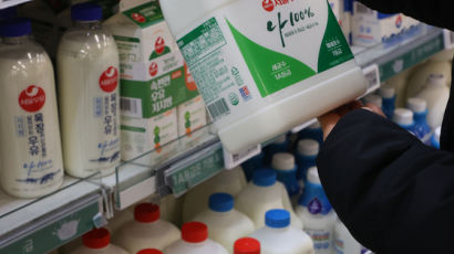 [사진] 우유 물가 상승률 14년 만에 최고