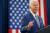 조 바이든 미국 대통령이 18일(현지 시간) 그의 경제정책인 '바이드노믹스'의 성과에 대해 직접 브리핑을 하고 있다. 로이터=연합뉴스