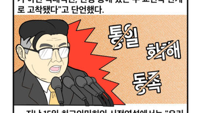 [세컷칼럼] 김정은 민족·통일 부정에 주사파 '멘붕 침묵'