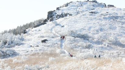 [포토타임] 무등산은 지금 겨울왕국...눈부신 설경이 장관