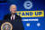 조 바이든 미국 대통령이 24일(현지시간) 워싱턴DC 에서 열린 UAW 컨퍼런스에서 발언하고 있다. EPA=연합뉴스