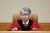 이종석 헌법재판소장이 25일 오후 서울 종로구 헌법재판소 대심판정에 자리하고 있다. 뉴스1