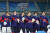 강원 겨울청소년올림픽에서 은메달을 목에 건 여자 아이스하키 대표팀. 한국 아이스하키가 IOC 주관 대회에서 따낸 첫 메달이다. [뉴시스]