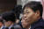 김경율 국민의힘 비대위원이 25일 여의도 당사에서 열린 비대위 회의에 참석해 있다. 연합뉴스