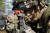 지난해 5월 핀란드 로바야르비에서 열린 북방림 지상군 훈련에 참여하고 있는 미 육군 병사 모습. 로이터=연합뉴스