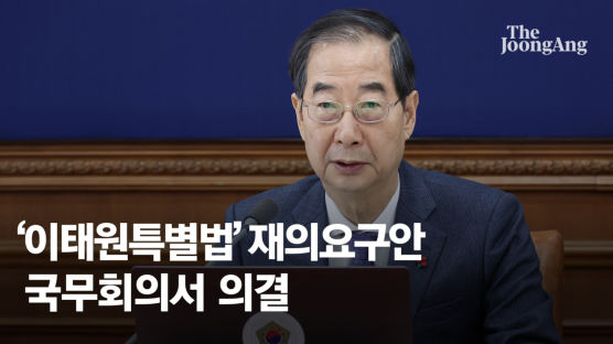 '이태원법' 재의요구안 국무회의 의결...한총리 "분열과 불신만 심화 우려"