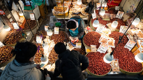 설 차례비 보니…고사리·깐도라지는 시장, 사과·배는 마트가 더 싸