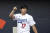 4일(한국시간) 다저스타디움에서 열린 다저스 팬페스트에 참석해 서울 시리즈 출전 의지를 밝힌 오타니 쇼헤이. AP=연합뉴스