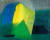 나고 자란 울진의 산을 풍부한 색채로 담은 유영국의 추상화 '작품'(1965)도 베니스에서 전시된다. 사진 유영국미술문화재단