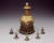 미국 보스턴미술관의 ‘은제도금 라마탑형 사리구’ 대여 방안이 논의 중이다. [사진 문화재청]