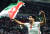 요르단 야잔 알 나이마트가 6일(현지시간) 카타르 알라이얀 아흐메드 빈 알리 스타디움에서 열린 2023 아시아축구연맹(AFC) 카타르 아시안컵 준결승 요르단과 대한민국의 경기에서 2-0으로 승리하며 결승에 진출하자 기뻐하고 있다. 뉴스1
