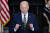 조 바이든 미국 대통령이 6일(현지시간) 워싱턴 DC 백악관에서 안보 패키지 법안의 의회 통과를 촉구하는 연설을 하고 있다. EPA=연합뉴스