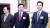  2015년 2월 청와대에서 열린 기업인 오찬에서 신동빈 롯데그룹 회장(가운데)과 이재용 삼성전자 회장(당시 부회장, 오른쪽)이 박근혜 당시 대통령을 기다리고 있다. 중앙포토