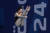 세계수영선수권대회 다이빙 여자 3m 스프링보드 결승에 진출한 김수지의 연기 장면. AP=연합뉴스