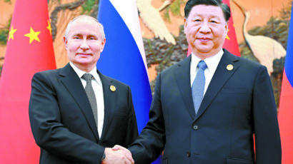 작년 회담 2번 '밀착'…주러 중국대사 "푸틴, 시진핑 여러번 만날 것"