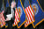 제롬 파월 미국 연준 의장이 기준금리를 정하는 연방공개시장위원회(FOMC) 회의 이후 회견장을 나서는 모습. AP=연합뉴스