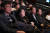 김영호 통일부 장관(사진 오른쪽에서 두번째)이 17일 오후 서울 코엑스 소재 영화관에서 다큐멘터리 영화 '건국전쟁'을 관람하고 있다. 사진 통일부