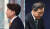 개혁신당 이준석 공동대표(왼쪽)와 이낙연 공동대표가 20일 서울 여의도 국회와 새로운미래 당사에서 각각 합당 철회 관련 기자회견을 하고 있다.  [뉴스1]