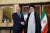 러시아와 이란은 군사적으로 밀착하고 있다. 사진은 2022년 7월 19일 이란 테헤란에서 열린 회담에서 블라디미르 푸틴(왼쪽) 러시아 대통령과 에브라힘 라이시 이란 대통령이 악수하는 모습. 로이터=연합뉴스