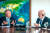22일(현지시간) 정의선 현대차그룹 회장이 룰라 브라질 대통령(오른쪽)을 만나 협력 방안을 논의했다. 사진 현대차그룹