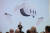 마크 저커버그 메타 CEO가 지난해 9월 미국 먼로파크의 메타 본사에서 열린 '메타 커넥트' 행사에서 강연하고 있다. 로이터=연합뉴스