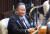 이상민 국민의힘 의원이 9일 오후 서울 여의도 국회 본회의장에서 열린 제411회국회(임시회) 제4차 본회의에서 환하게 웃고 있다. 뉴스1