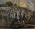 이중섭의 ‘황소를 타는 소년’(1953~54년)이라는 제목으로 미국 로스앤젤레스 카운티 미술관(LACMA)에서 전시 중인 한국 작가의 그림들. [사진 독자]