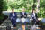 지난해 8월 18일 미국 캠프 데이비드에서 한·미·일 3국 정상회담을 마친 뒤 공동 기자회견장에 들어선 윤석열 대통령, 조 바이든 미국 대통령, 기시다 후미오 일본 총리(왼쪽부터). [연합뉴스]