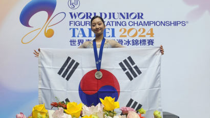피겨 신지아, 주니어세계선수권 3년 연속 은메달 획득