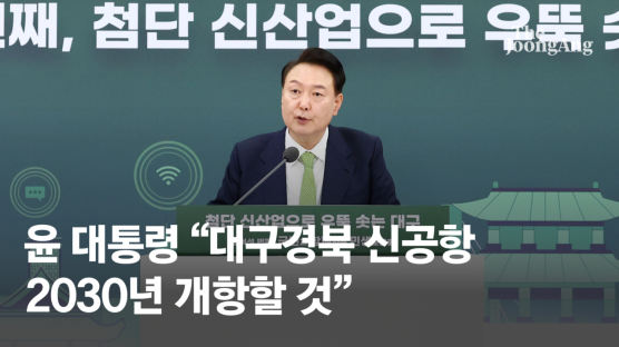 [속보] 尹 "대구경북신공항 차질없이 추진해 2030년 개항할 것"