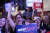 4일 텍사스주에서 열린 헤일리의 캠페인 행사에서 환호하는 지지자들. AP=연합뉴스