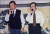 1996년 12월 19일 김종필(JP) 자민련 총재(오른쪽)와 김대중(DJ) 국민회의 총재가 서울 여의도 전경련회관에서 열린 양당 합동 송년회에서 함께 ‘고향의 봄’을 부르고 있다. 중앙포토